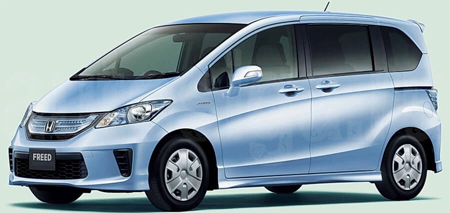 Установка сигнализации на Honda Freed 2009