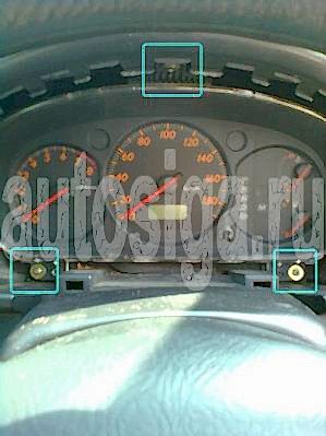 Карта установки автосигнализации на Honda Stream 2000