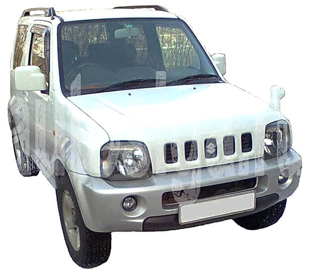 Карта монтажа автосигнализации Starline A91 на Suzuki Jimny Sierra