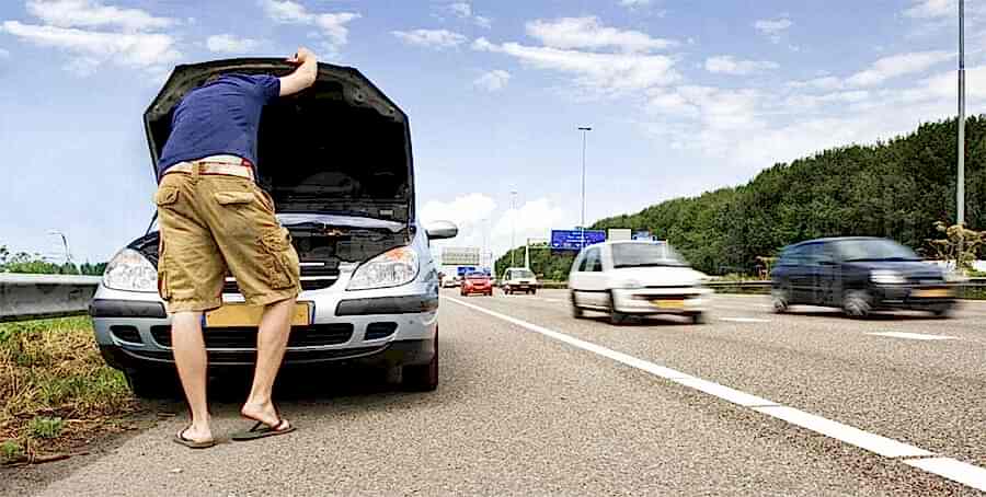 Правила безопасности при поломке на дорогах