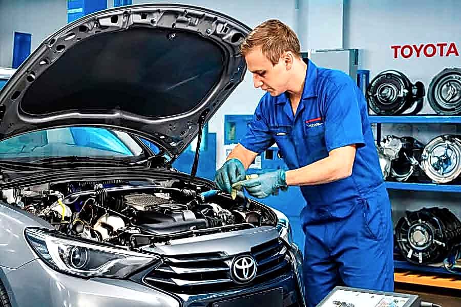 Ремонт двигателя Тойота