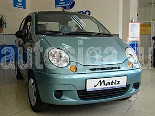 Установка автосигнализации на Daewoo Matiz 2009
