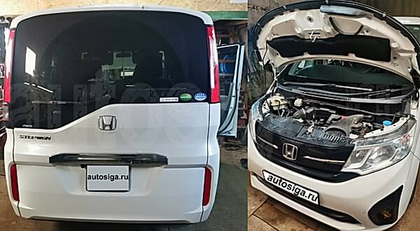 Установка автосигнализации с использованием can на Honda StepWGN 2017, ключ