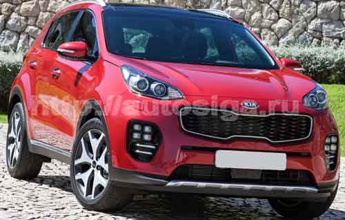 Точки подключения автосигнализации на Kia Sportage 2016