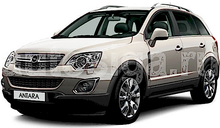 Установка сигнализации на Opel Antara - точки подключения автосигнализации