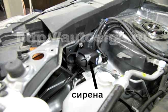 Установка автосигнализации на Peugeot 4008 2014