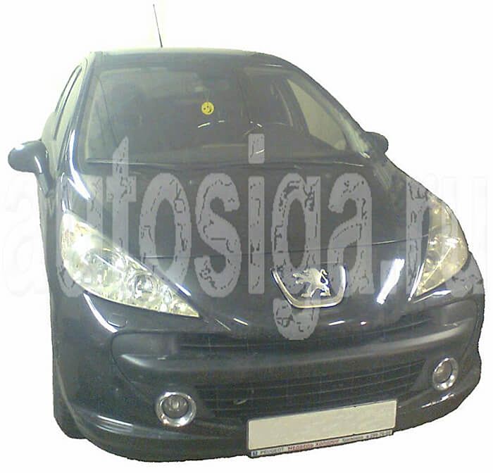 Установка сигнализации на Peugeot 207 - подключение автосигнализации Starline A91