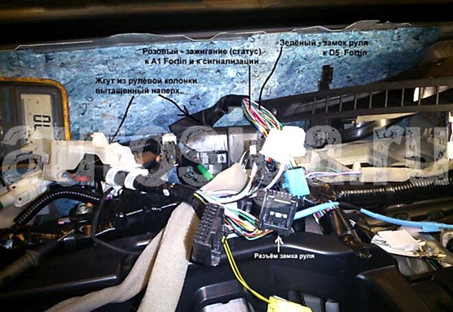 Установка StarLine E90 и Fortin EVO ALL на Toyota RAV 4