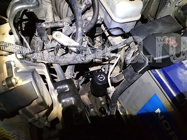 Точки подключения сигнализации на SsangYong Actyon Sports - Фото