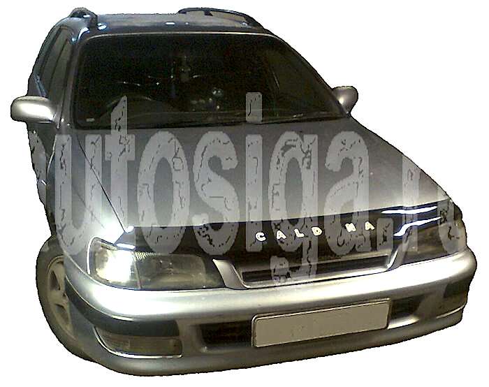 Установка сигнализации на Toyota Caldina 1996-1997 - подключение автосигнализации Starline A91
