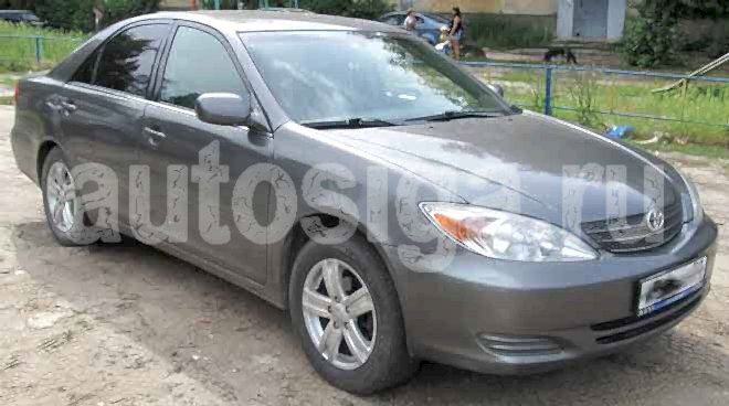 Установка автосигнализации на Toyota Camry 2002