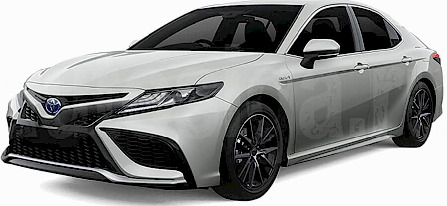 Точки подключения сигнализации на Toyota Camry XV70