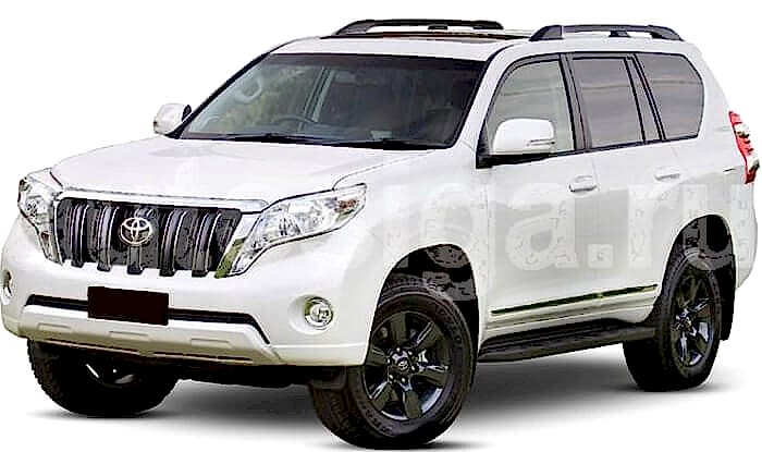 Установка сигнализации на Toyota Land Cruiser Prado 2016 - карта монтажа автосигнализации