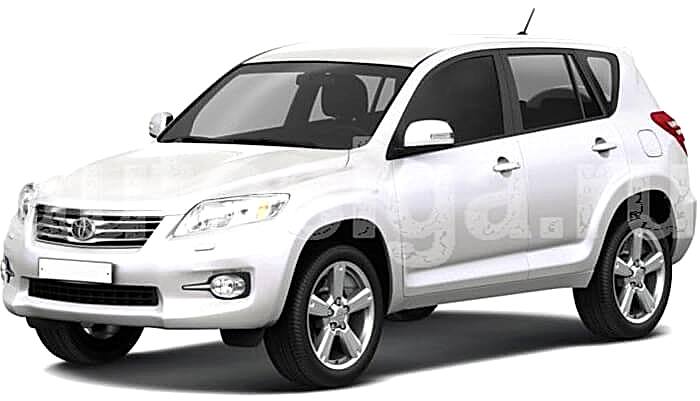 Установка сигнализации на Toyota RAV4 - карта монтажа автосигнализации