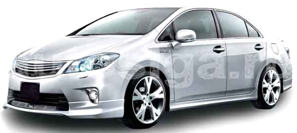 Точки подключения сигнализации на Toyota Sai Hybrid 2015 PTS