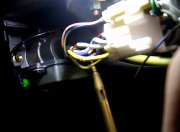 Поиск силовых цепей зажигания и стартера